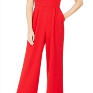 Calvin Klein Tie-Neck Jumpsuit